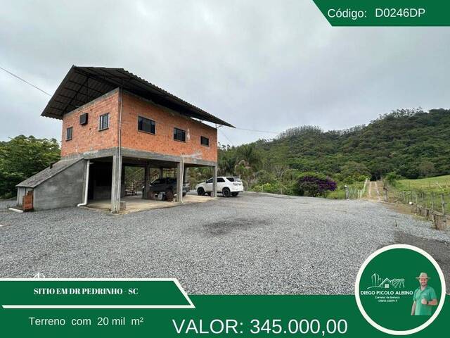 #D0246DP - Chácara para Venda em Doutor Pedrinho - SC - 1